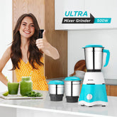 Candes Mixer Grinder with 2 Year Motor Warranty (750W Ultra, Medium)